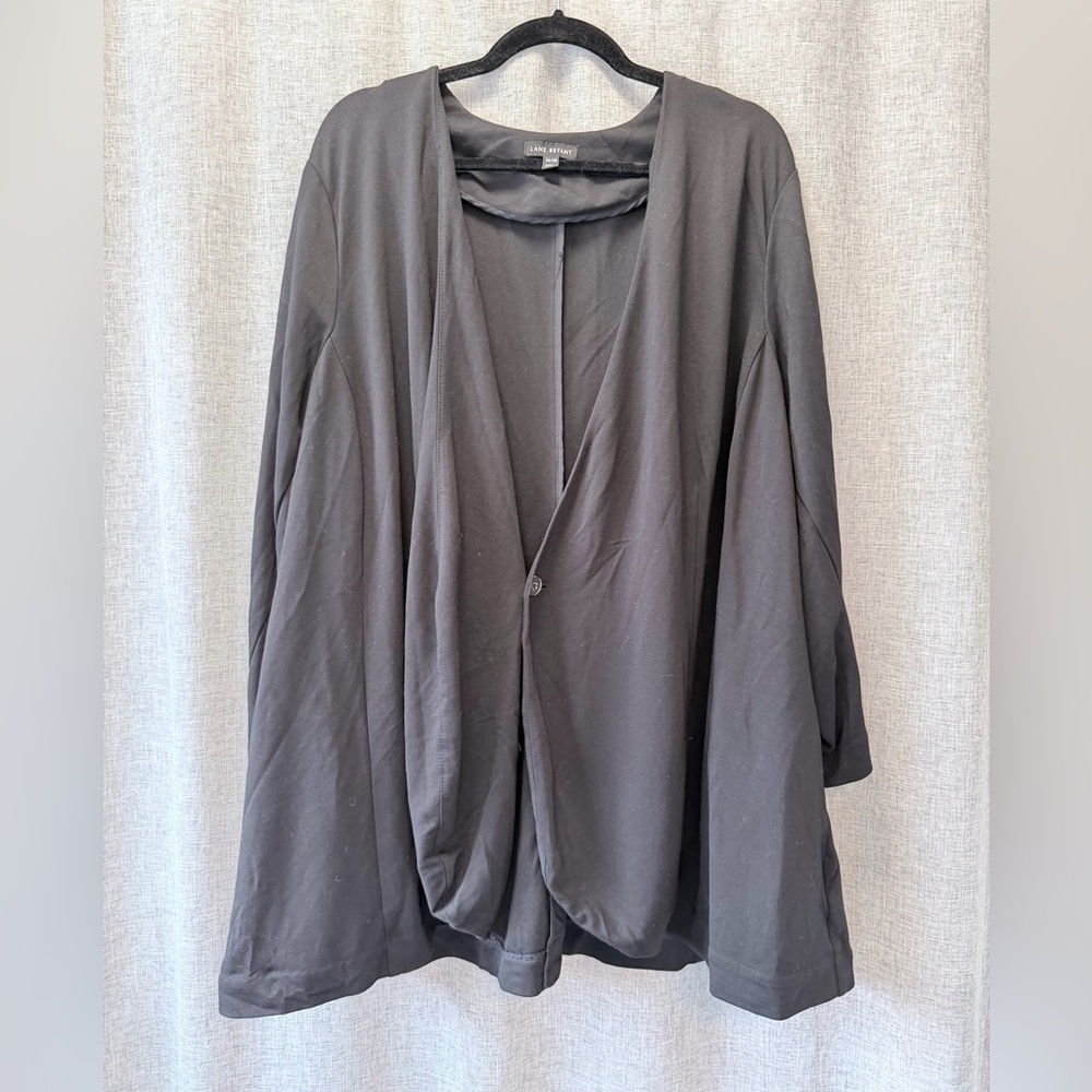 Lane Bryant Charcoal Open Cardigan 26/28